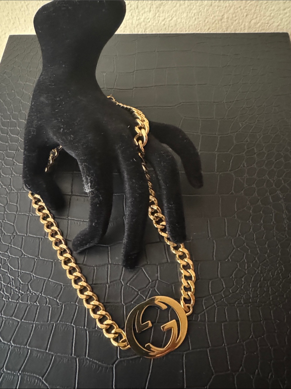 GG initials Gold-Tone Necklace